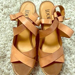 Tan wedges